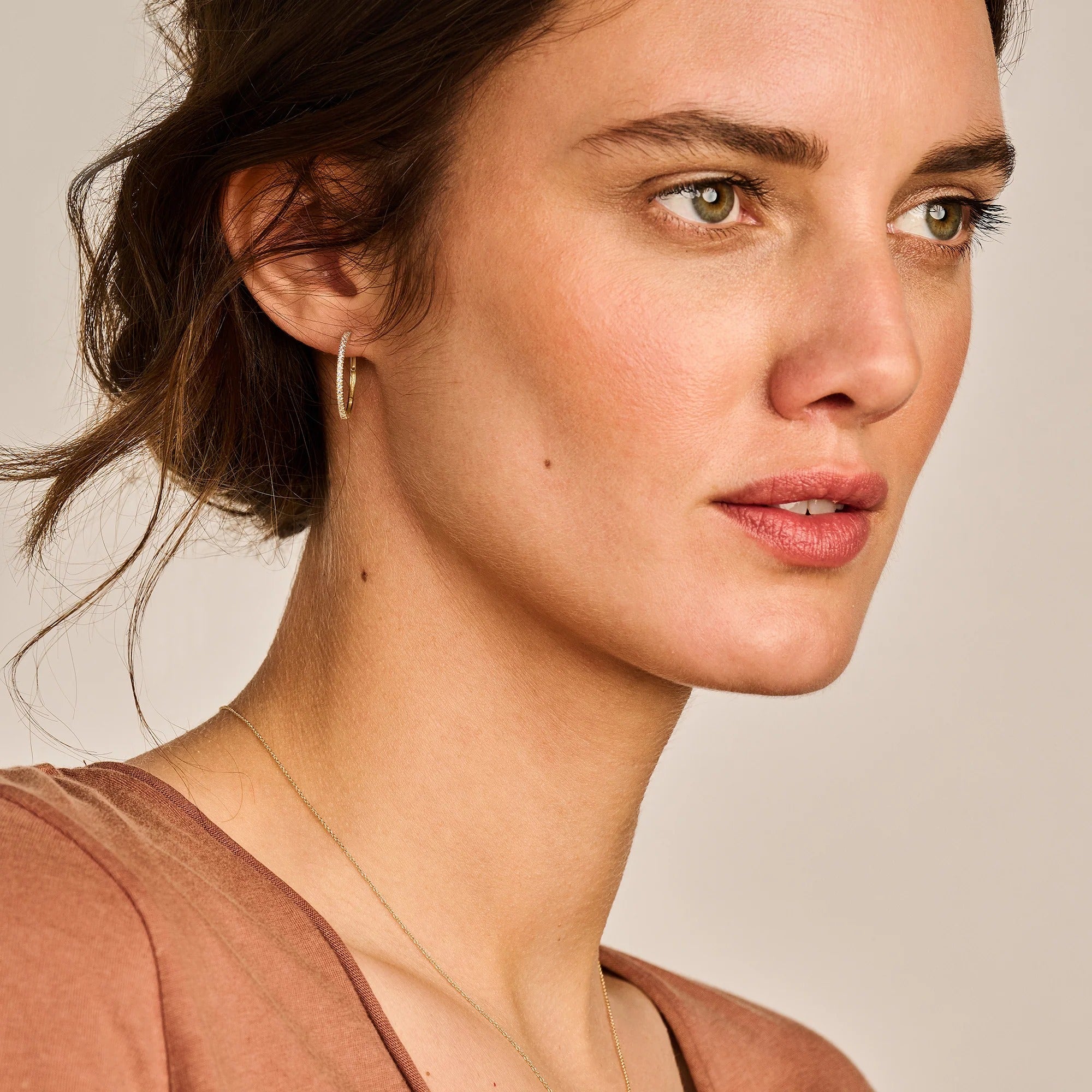 Ohrringe 7306YZI - 585er Gelbgold mit Zirkonia