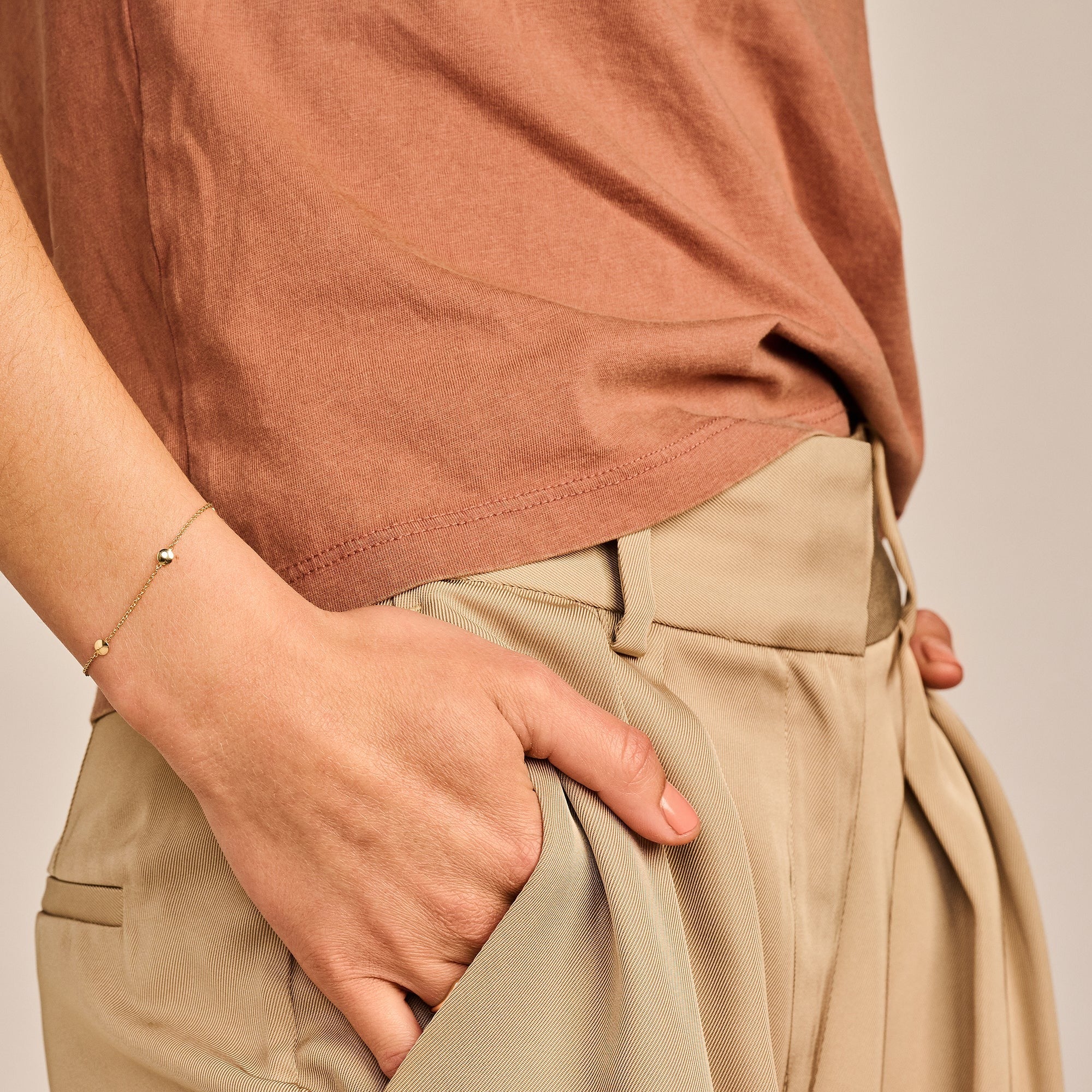 Armband 2222YGO - 585er Gelbgold